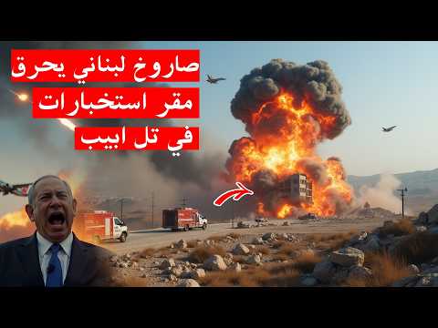 صواريخ الحزب اللبناني تخترق مقر الاستخبارات العبرية في تل ابيب , وأبو اليمن يعلن الاستنفار !