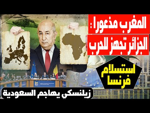الجزائر طردت قنصلهم فخاف المغرب من الحرب! صفعة لفرنسا وأموال الخليج تتدفق وزيلنسكي يهاجم السعودية