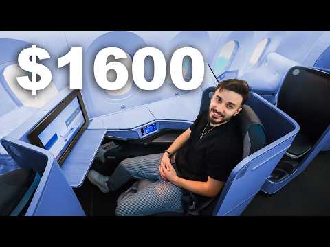 تجربتي على درجة رجال الاعمال في الطيران الكندي (1600$) 🇨🇦