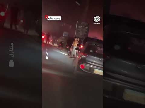 مسيّرة إسرائيلية تقصف سيارة على الطريق العام في بلدة معروب جنوبي لبنان
