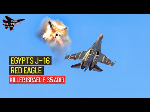 Egypt's j-16 Red Eagle vs Israel's F 35 Adir with beyond-the-range missiles
