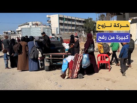 النازحون يسلكون طرقا وعرة بعد تهديد الاحتلال لهم بالإخلاء الفوري