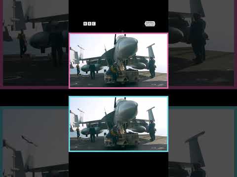 سقوط مقاتلة أمريكية F-18 في البحر من على متن حاملة طائرات لتجنب نيران الحوثيين