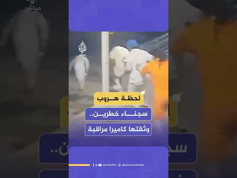 كاميرا مراقبة توثق لحظة هروب سجناء خطرين في ولاية لويزيانا الأمريكية.. ماذا حدث؟