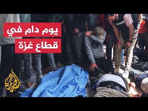 100 شهيد خلال يوم واحد في غزة وغارات إسرائيلية تستهدف نازحين شمال القطاع