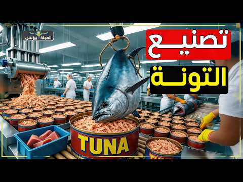 كيف تُصنع التونة داخل المصانع؟ رحلة الأسماك من البحر إلى مائدتك
