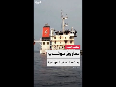 ردفان الدبيس: الحوثيون يتبنون الهجوم على سفينة ترفع علم هولندا في خليج عدن بصاروخ مجنح