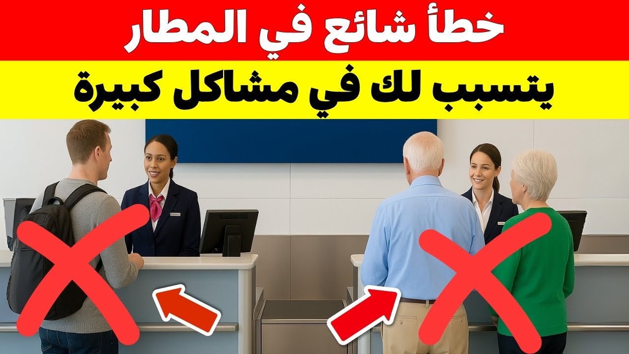 تجنب هذه الأخطاء القاتلة: نصائح ذهبية لكبار السن في المطارات