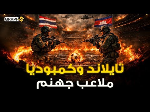 جحيم الرعب في ملاعب تايلاند ! الحرب اشتعلت و الصراع الخالد لن ينتهي بين تايلاند وكمبوديا