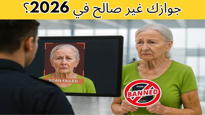 قوانين جديدة لجواز السفر في 2026: تحذير مهم لكبار السن
