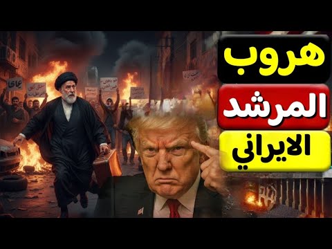 عاجل من الداخل الايراني انباء عن هروب المرشد الايراني وترامب يعلن وجهته