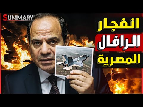 اشتباك مقاتلة رافال مصرية و الهيءة العربية للتصنيع تتدخل لانقاذ الموقف