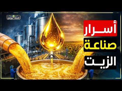 كيف تُصنع الزيوت؟ من البذور إلى الزجاجة في مطبخك|  داخل المصانع