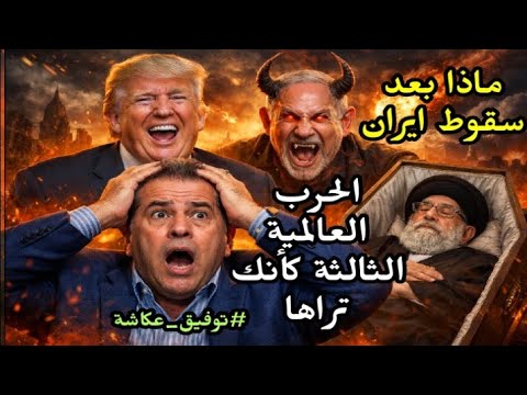 توقعات توفيق عكاشة. هرمجدون الحـ.ر،ب العالمية الثالثة كأنك تراها ماذا بعد سقوط ايـ.ر.ان "خطـ.ير جدا