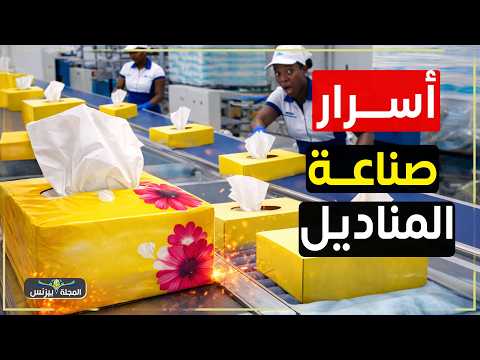 كيف يتحول الخشب إلى مناديل ورقية؟ | صناعة خفية تُدرّ مليارات 💲