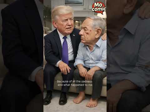 ترامب بيطبطب على نتنياهو بعد الضربة الأخيرة: خلاص متعيطش يا حبيبي! 😂🔥