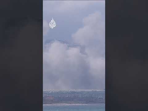 قصف إسرائيلي على بلدة المنصوري في قضاء صور