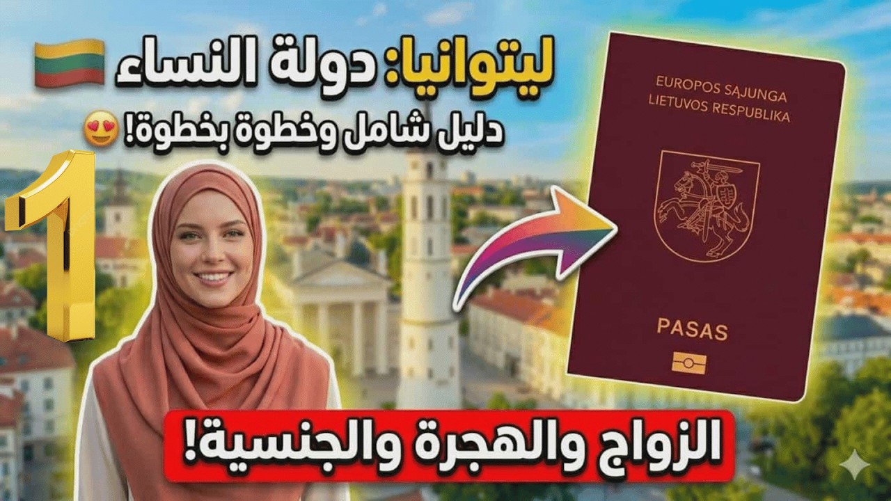 ليتوانيا : دولة النساء👈الزواج/الهجرة/الجنسية