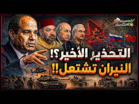 السيسي وملك المغرب في مأزق.. الرسالة المُسربة ضرب صفقة مصر والمغرب.. حصار الجزائر وفـخ سقوط مالي؟!