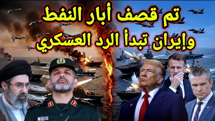 خطييير 👈 قصف النفط الايراني والحرس يعلن بداية الرد العسكري والناتو دخل الحرب