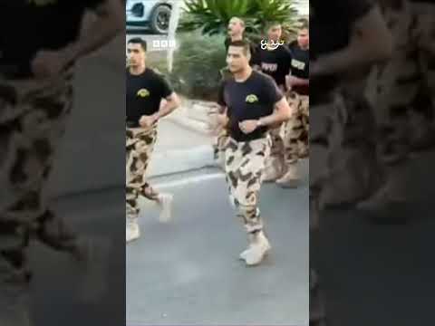 تدريب للصاعقة المصرية في الشارع
