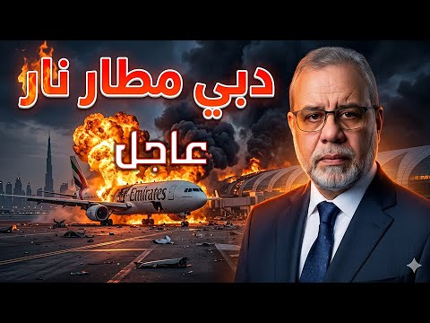 مطار دبي : اشتعال طائرات .. وضربة قاصمة للاقتصاد! ماذا بعد !!