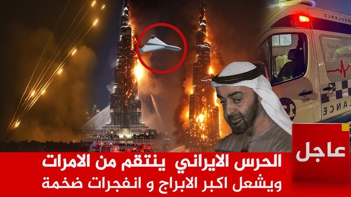 الآن🚨الحرس الايراني ينتقم بقوة من الامرات ويشعل اكبر الابراج و انفجرات ضخمة وبن زايد يشتكي لأمريكا