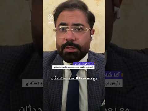 مسؤول باكستاني: هناك قوى مخربة لا تريد السلام في العالم ولا تريد لباكستان أن تلعب دور الوسيط