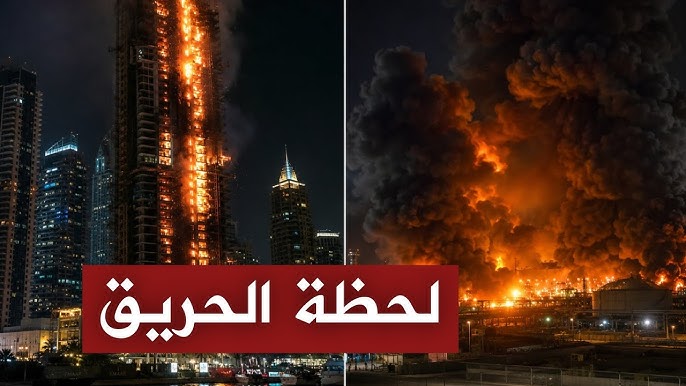 عاجل | الامارات انتهت قبل قليل دبي تحت النار وميناء الفجيرة يشتعل… المنعطف الأخطر في الحرب