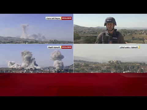 تصعيد إسرائيلي بغارات على بلدة سحمر في البقاع الغربي شرقي لبنان