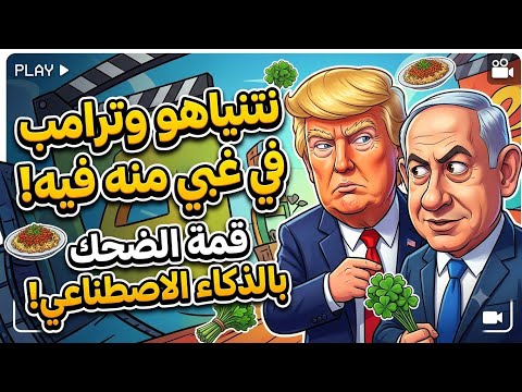 نتنياهو وترامب في فيلم غبي منه فيه! 🤣| قمة الضحك بالذكاء الاصطناعي (بارودي ساخر)