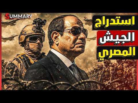 النهاية |  اسرائيل تخطط لاستدراج الجيش المصري في عملية خارج الحدود لاضعاف قدراته هل يفعلها السيسي ؟
