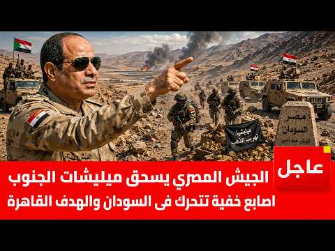 الجيش المصري يسحق ميليشيات الذهب ويصادر 40 مليار جنية .. اصابع خفية تتحرك فى السودان والهدف القاهرة