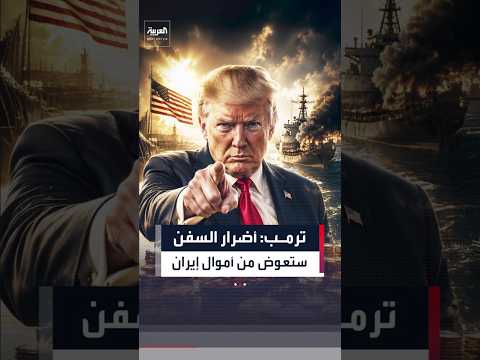ترمب: أضرار السفن ستعوض مباشرة من الأموال الإيرانية المحتجزة
