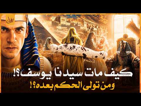 قصص القران – قصة وفاة سيدنا يوسف ومن تولى الحكم بعده ولماذا دفن فى نهر النيل؟ولماذا نقله سيدنا  موسى
