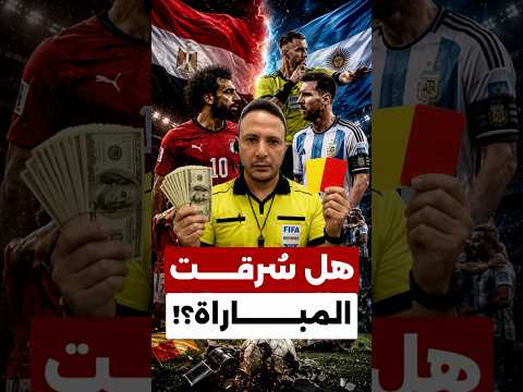 بعد مباراة الأرجنتين… شكوى مصر تهز كأس العالم والفيفا تلتزم الصمت!