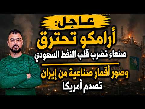 عاجل: أرامكو تحترق..صنعاء تضرب قلب النفط السعودي | وصور أقمار صناعية من إيران تصدم أمريكا