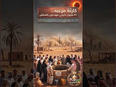 كارثة مرعبه.. 61 مليون خليجي مهددون بالعطشمن