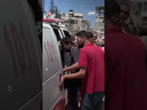 ⁨ قال مسؤولون بوزارة الصحة في قطاع غزة إن إسرائيل قتلت ما لا يقل عن 5 أشخاص،