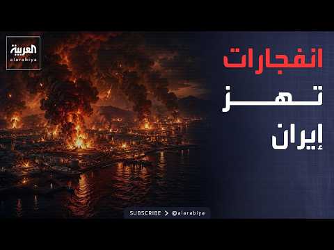 جنوب إيران يشتعل.. انفجارات ضخمة بعد موجة ضربات أميركية