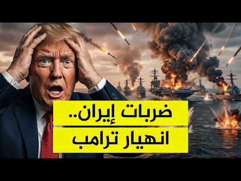 ترامب ينهار أمام ضربات إيران.. والجيش الأمريكي يغرق في مستنقع هرمز