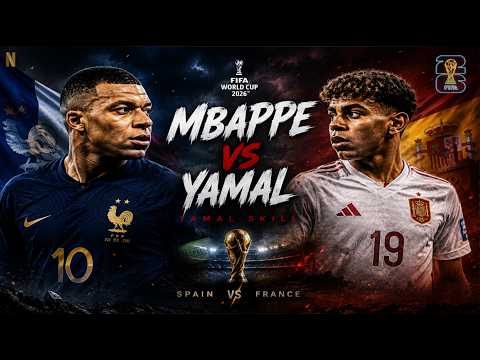 كل ما قدمه لامين يامال ضد فرنسا (15-7-2026) | مهارات خيالية في كأس العالم