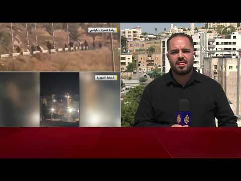 جيش الاحتلال ينشر قواته في بلدة قصرة لمحاولة إخلاء بؤرة استيطانية