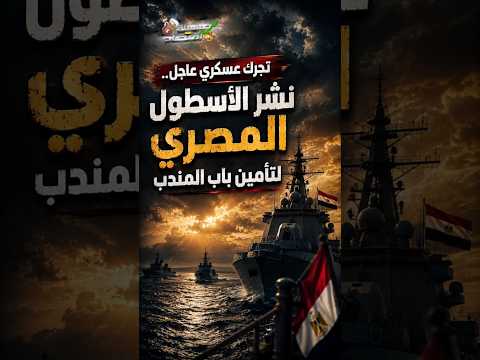 ​تحرك عسكري عاجل.. نشر الأسطول المصري لتأمين باب المندب