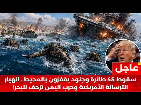 أمريكا تنزف في هرمز.. الجحيم يبتلع "أبراهام لينكولن" وإحباط غزو بري لإيران!