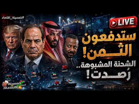الشحنة المشبوهة.. صيد ثمين في قبضة مصر! تحذير عاجل من السيسي ووفود مصر تغادر!