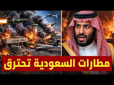 الصواريخ الحوثيه تحرق الى المطارت السعودية .. وحرب مسيرات فى سماء الخليج