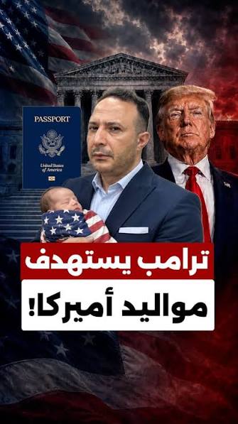 معركة الجنسية تعود من جديد… ترامب يتحرك ضد “سياحة الولادة” بأميركا