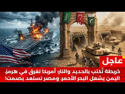 🔴 بث مباشر | من هرمز إلى باب المندب: خنق أمريكا، انهيار التحالفات.. وسر القاعدة المصرية في رفح!