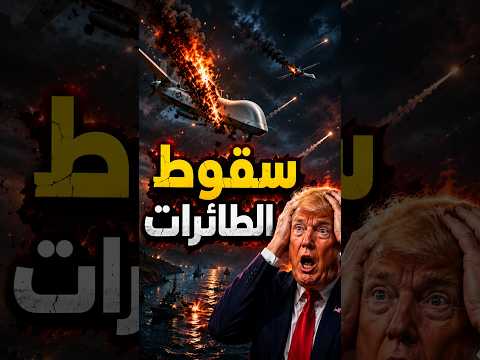 30 طيارة أمريكية سقطت ⚠️ مليار دولار طاروا في السماء!
